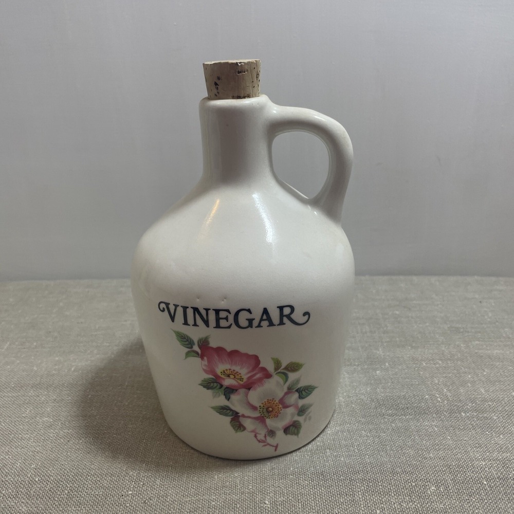 House of Webster Briar Rose vinegar jug with cork‎
